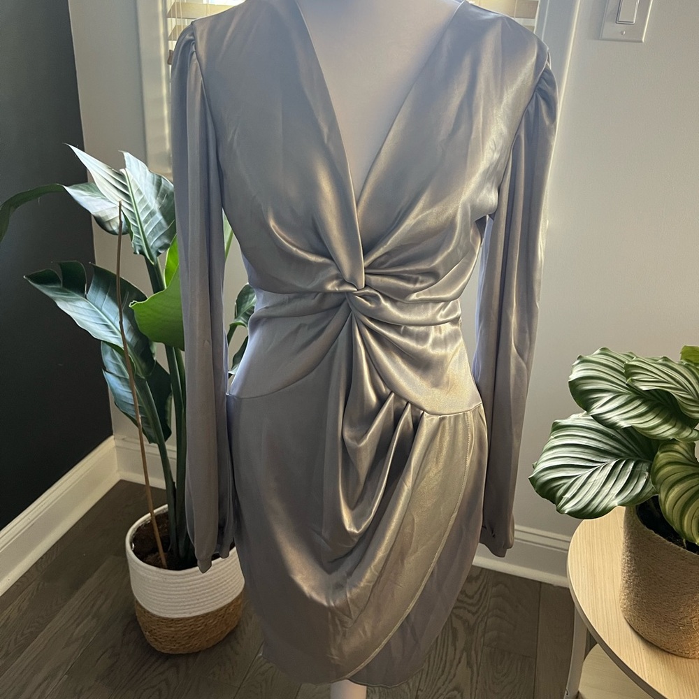 Elegant Silver Dress